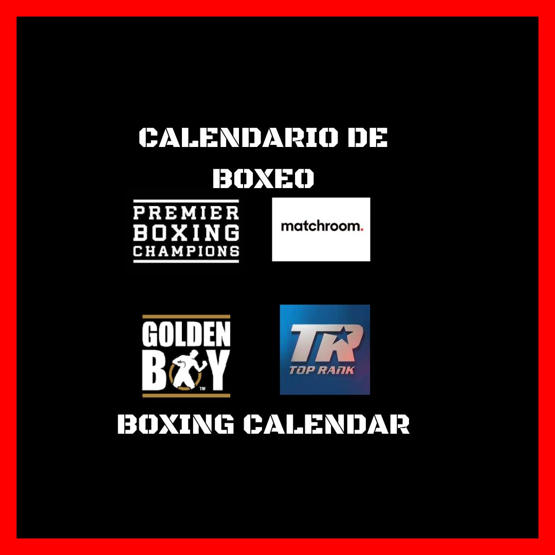 Calendario de Boxeo (Boxing Calendar) DeportesUNT